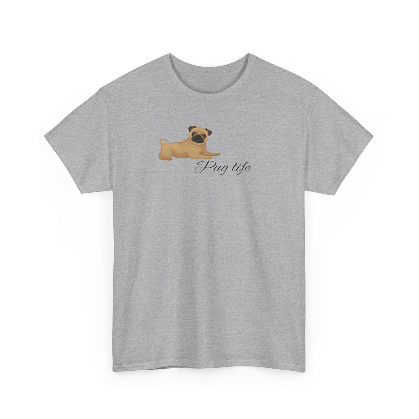 T-skjorte Unisex - "Pug life"