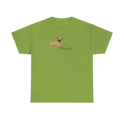 T-skjorte Unisex - "Pug life"
